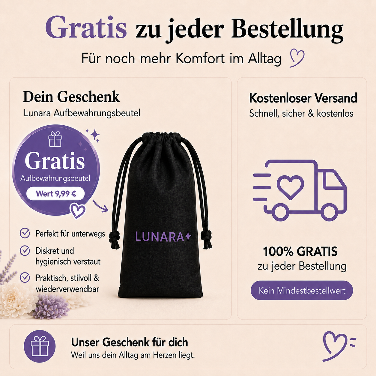 Lunara – Endlich sicher jeden Tag