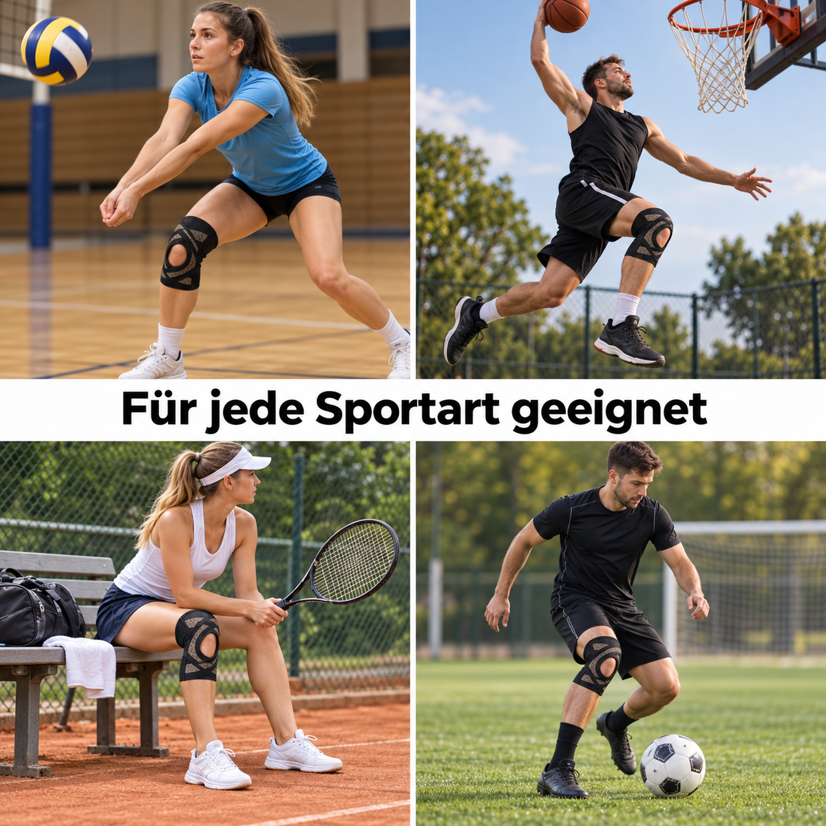 KneeGuard - Knie aktive Schutzbandage