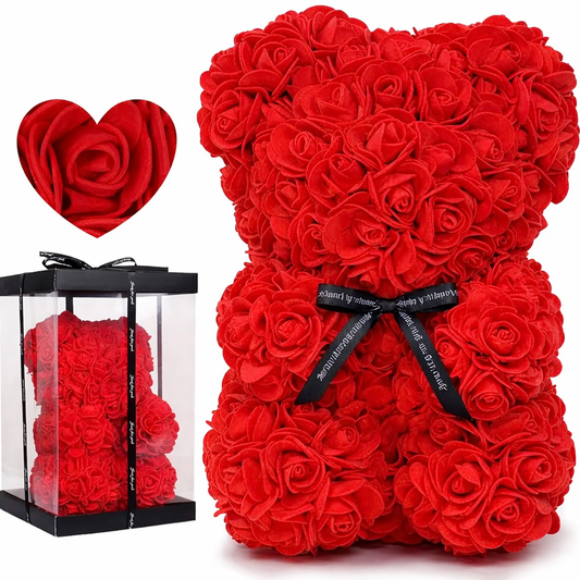 🌹Rosenbär mit Geschenkbox🎁