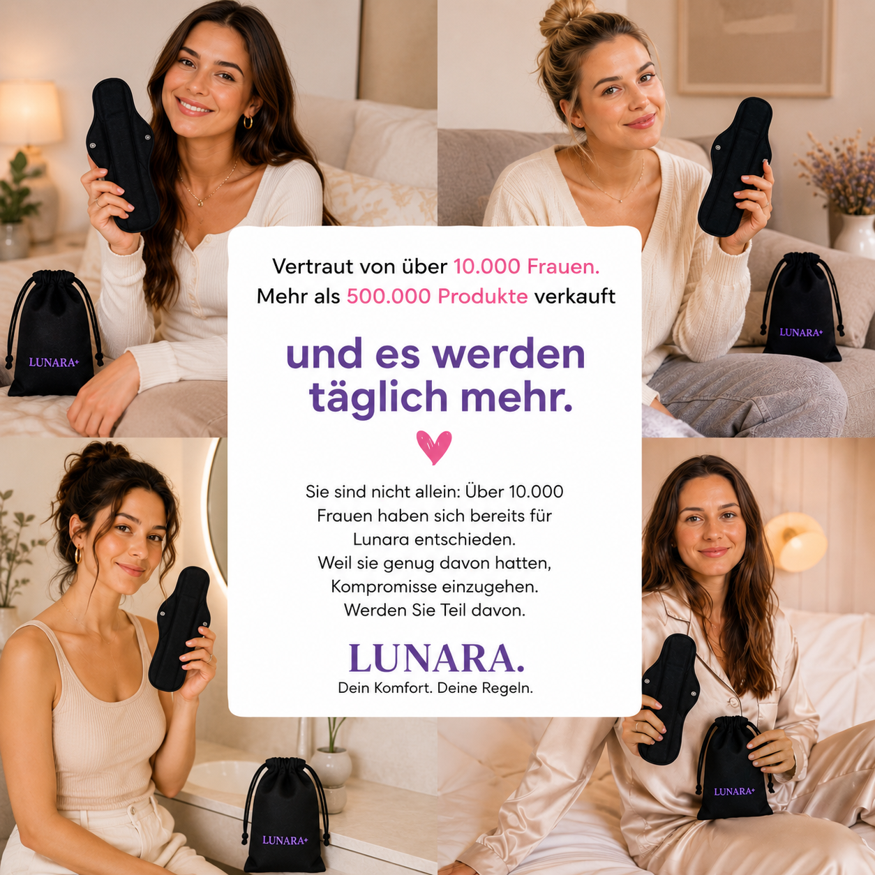 Lunara – Endlich sicher jeden Tag